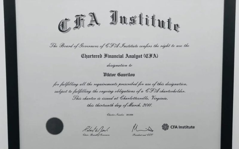 Chứng chỉ CFA là gì?