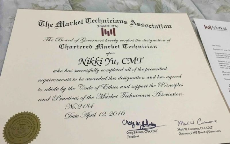 Chứng chỉ tài chính CMT