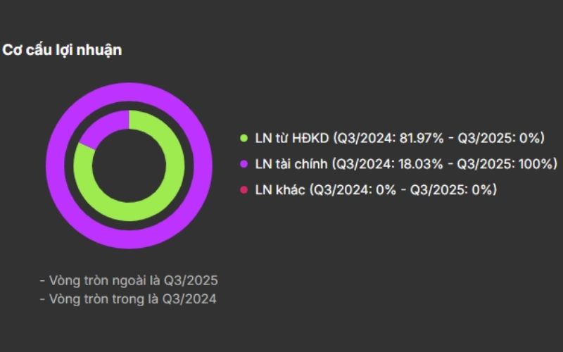 Cơ cấu lợi nhuận VIC