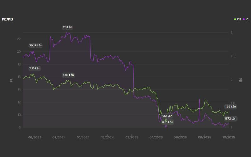 Định giá cổ phiếu VHC