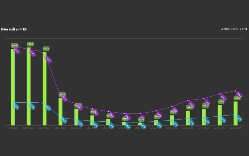 Hiệu quả sinh lời MSN