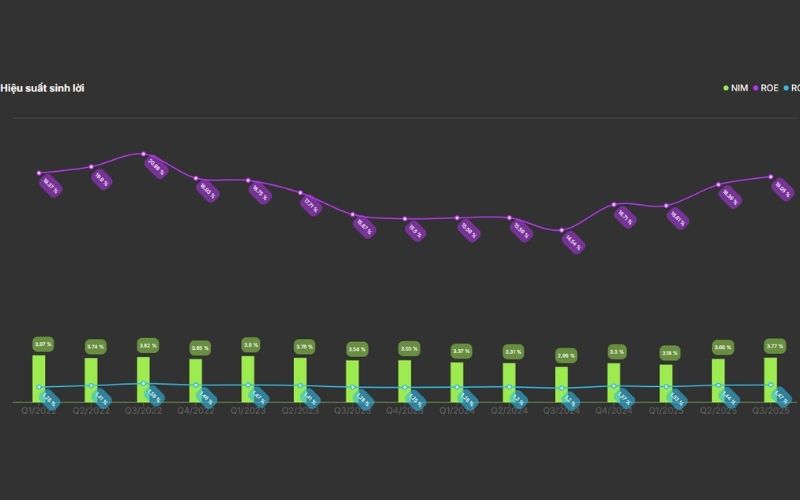 Hiệu quả sinh lời SHB