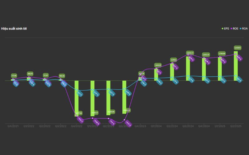 Hiệu quả sinh lời VJC