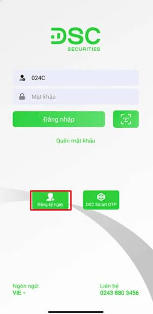 Hướng dẫn mở tài khoản chứng khoán eKYC tại DSC - Đăng ký dễ dàng, nhanh chóng