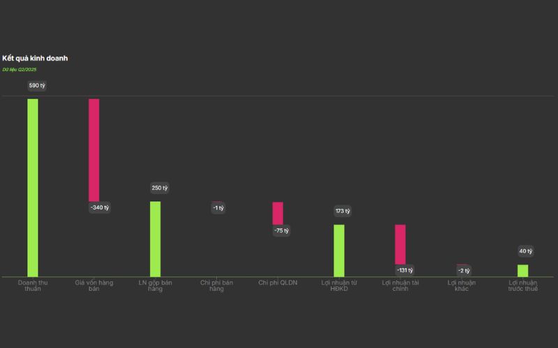 Kết quả kinh doanh cổ phiếu HDG