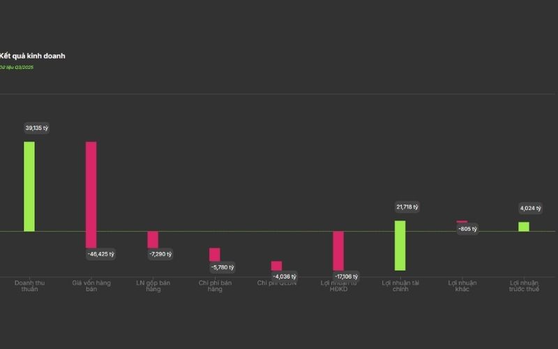 Kết quả kinh doanh cổ phiếu VIC
