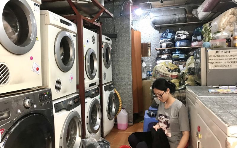 Đầu tư kinh doanh dịch vụ giặt là tại nhà