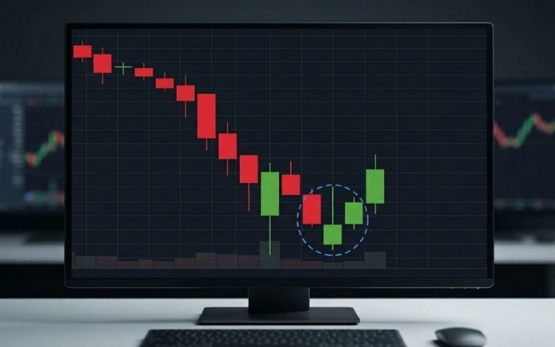 6 mô hình nến đảo chiều giảm phổ biến